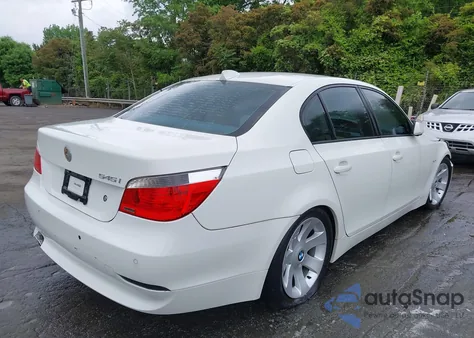 2004 BMW 545I z USA, uszkodzony, nr VIN WBANB33504B114547